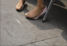 Sleepy, alone, shoe play